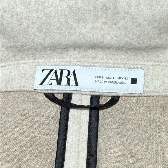 NEW Zara Long Coat 4 way coat - Picture 8 of 10